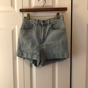 American apparel mom shorts